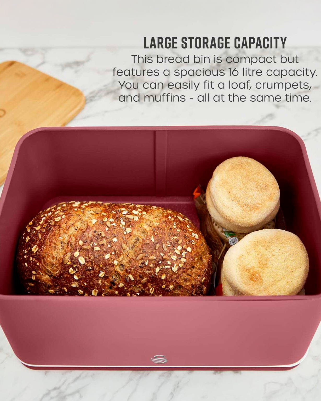 Swan Nordic Bread Bin 
