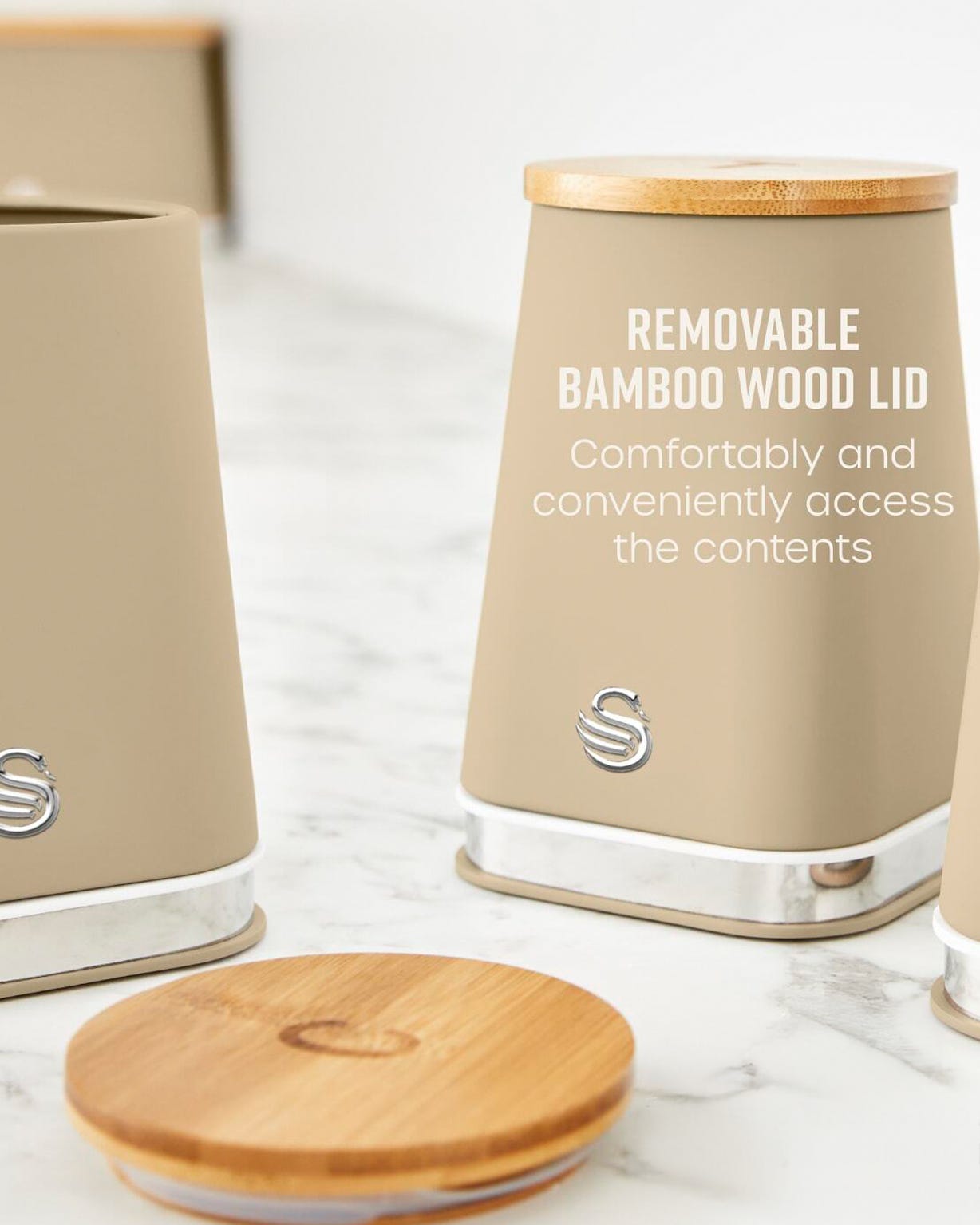 Swan Nordic Set of 3 Canisters 