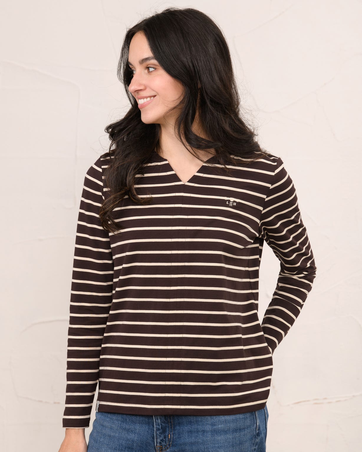 Lighthouse Cotton Stripe T-Shirt