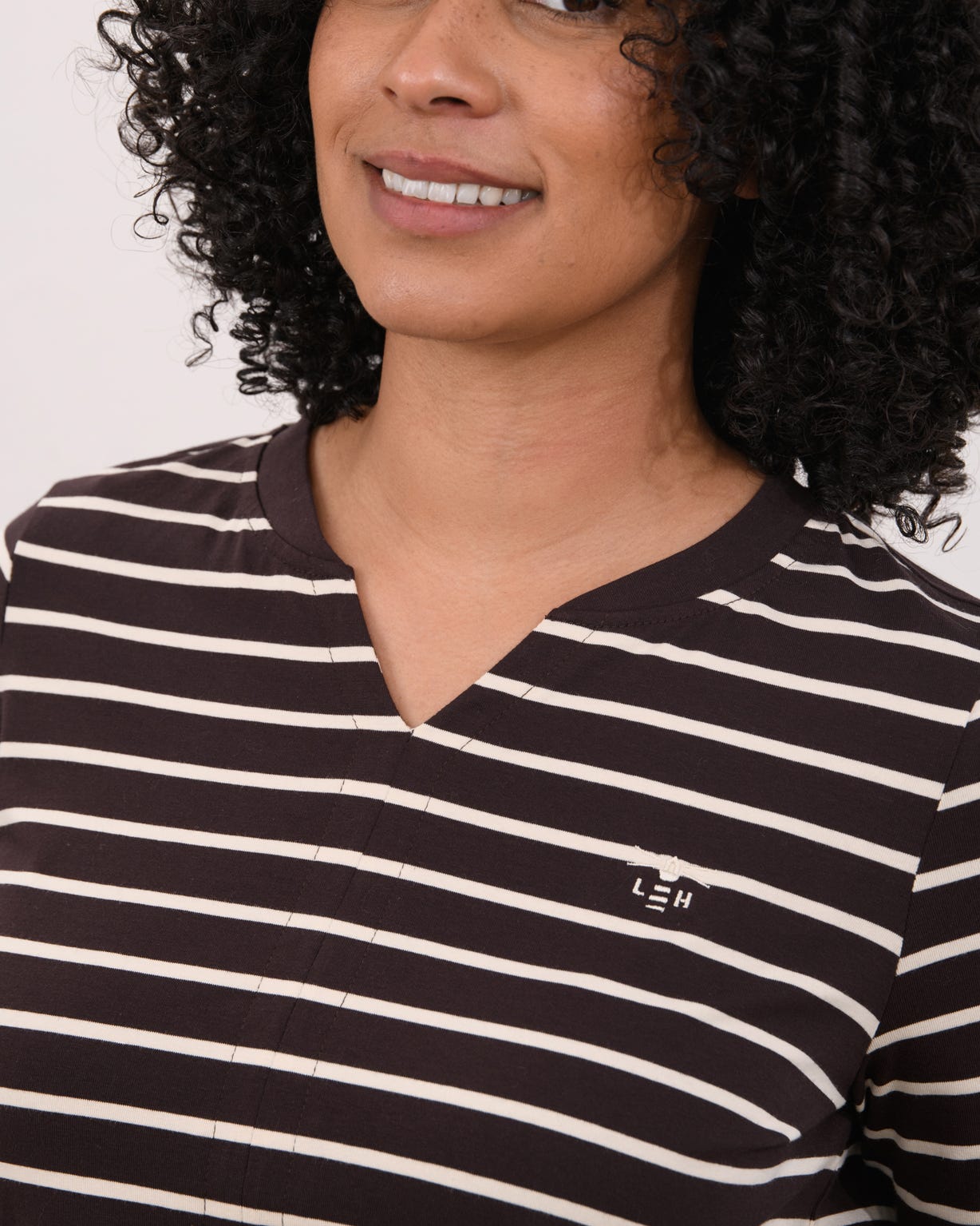 Lighthouse Cotton Stripe T-Shirt