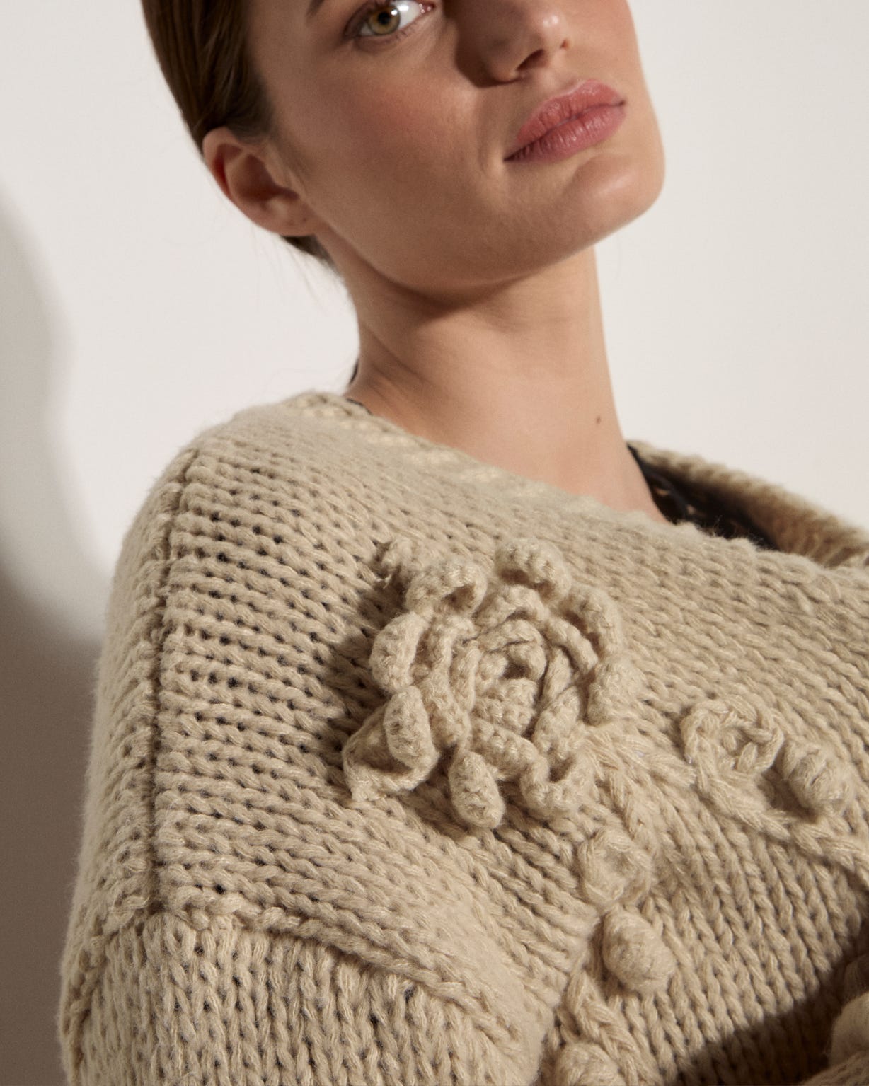 Apricot Detailed Cardigan 