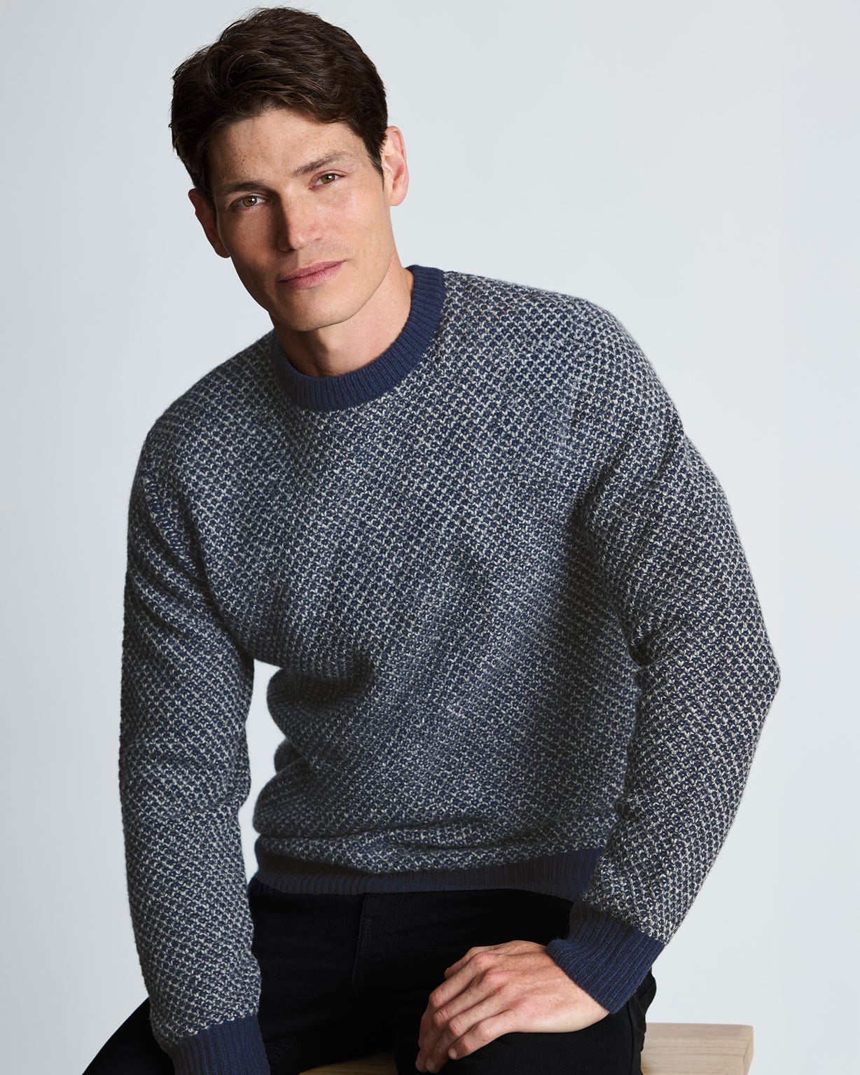 Brook Taverner PureWool Crew Neck Jumper 