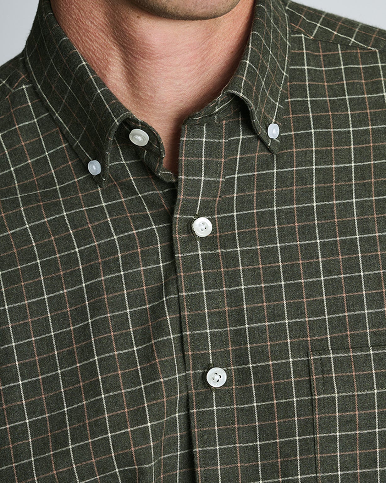 Brook Taverner Check Cotton Shirt 
