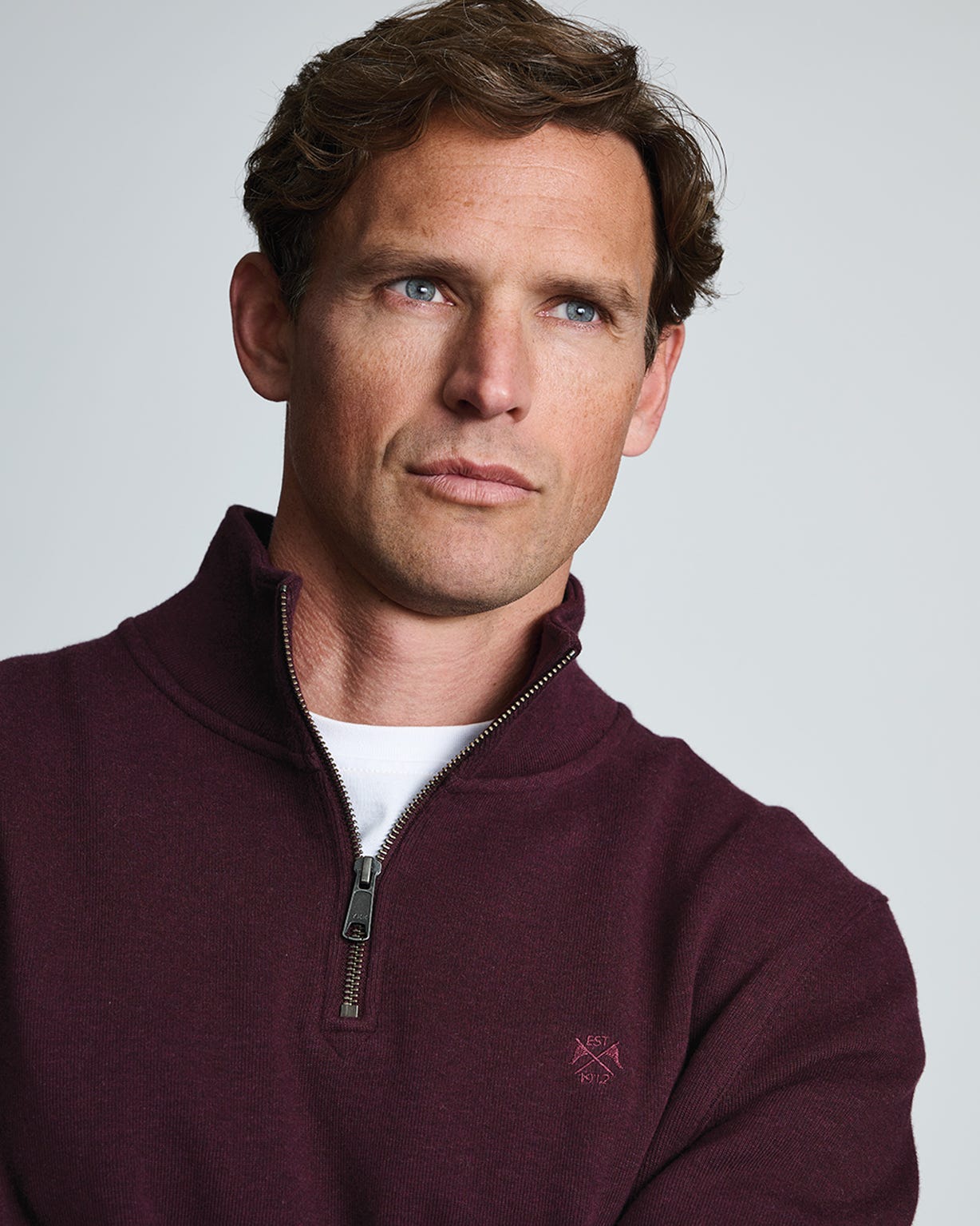 Brook Taverner Zip Sweatshirt 