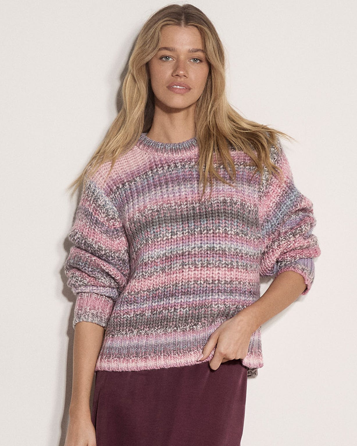 Apricot Stripe Jumper