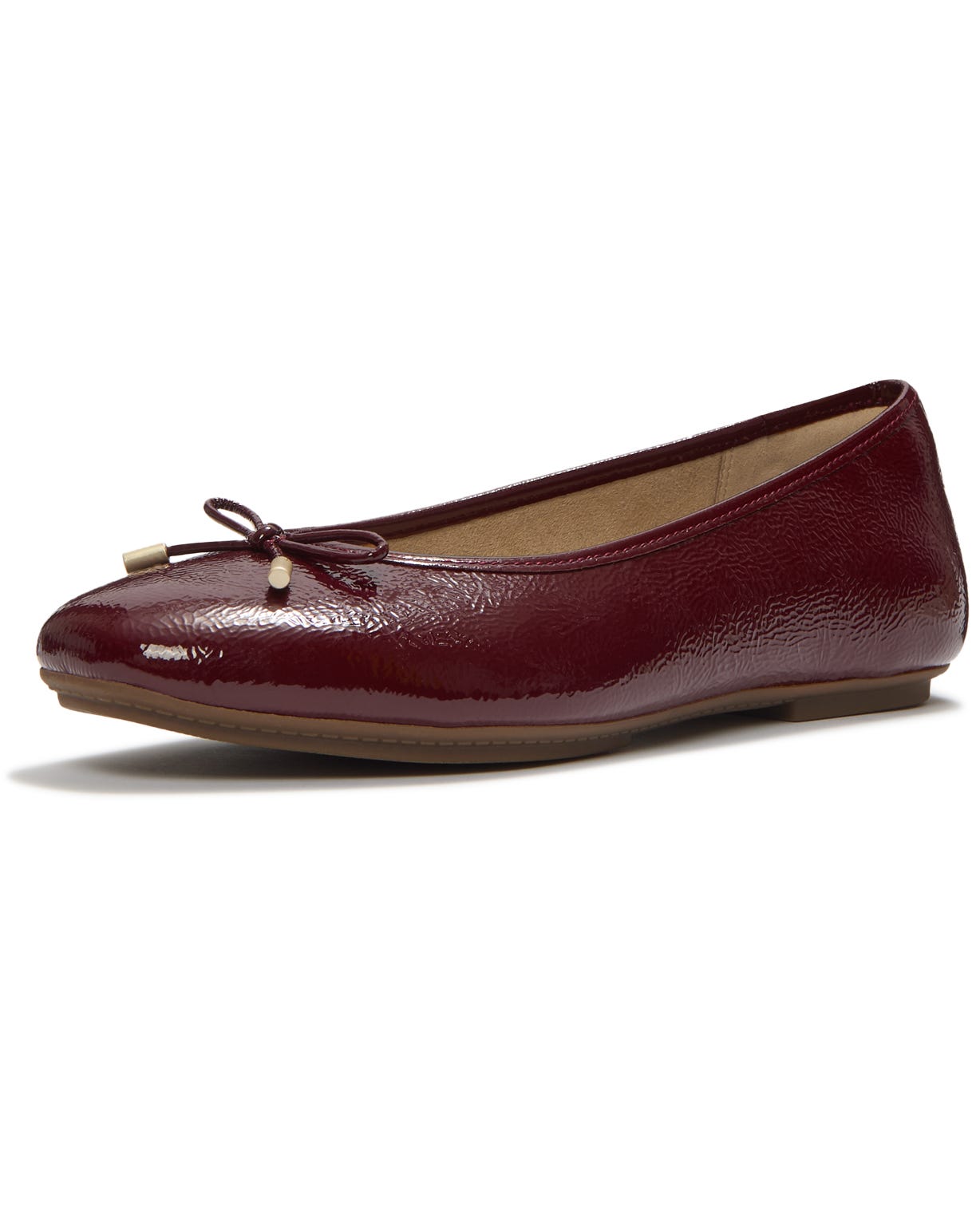 FitFlop Delicato Bow Textured Leather Ballet Flats