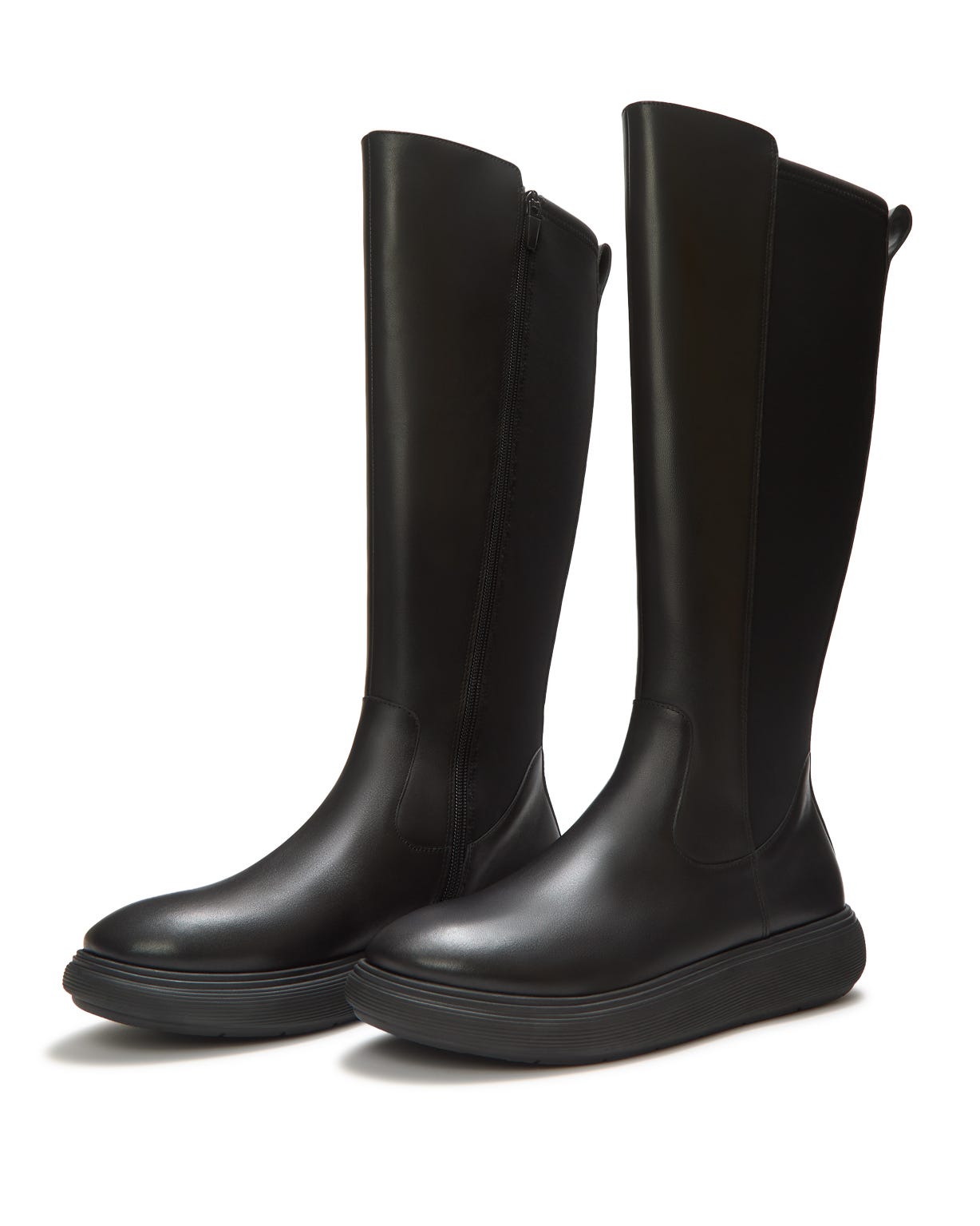 FitFlop  IQ-COMFF Leather High Boots 