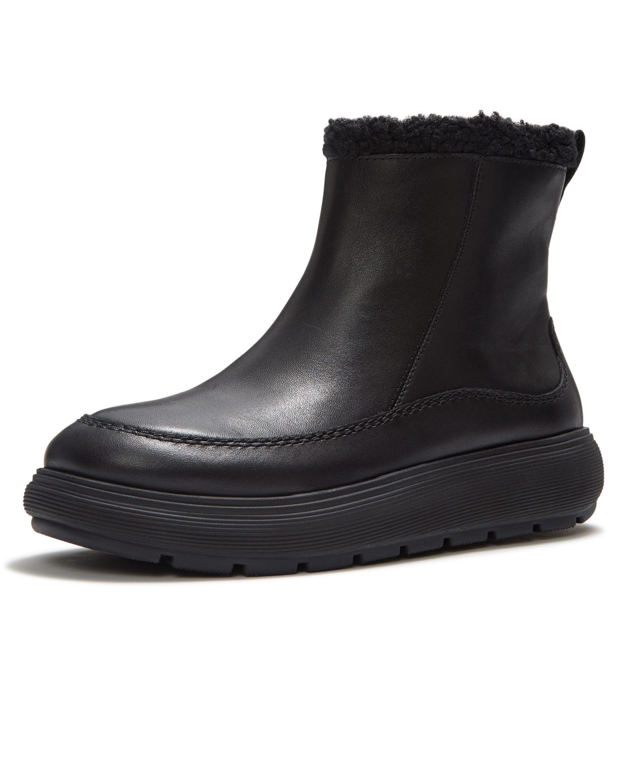 FitFlop IQ-COMFF Leather Boots