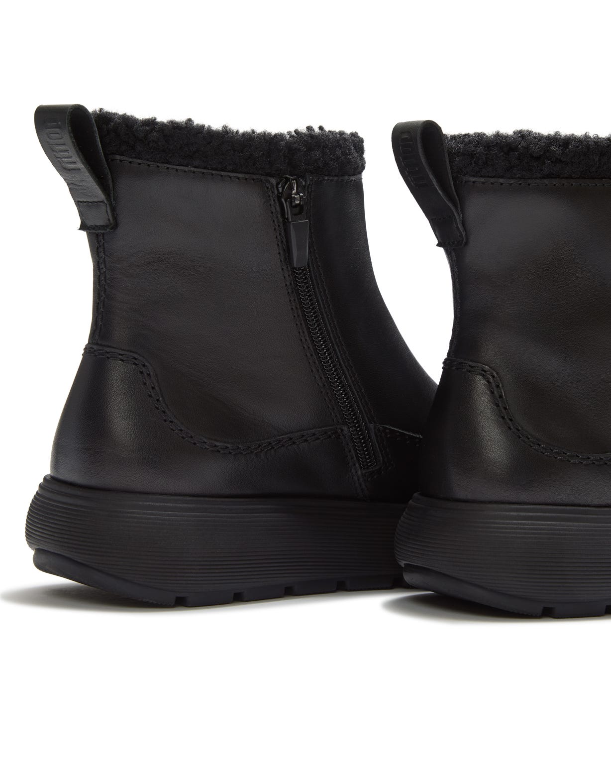 FitFlop IQ-COMFF Leather Boots