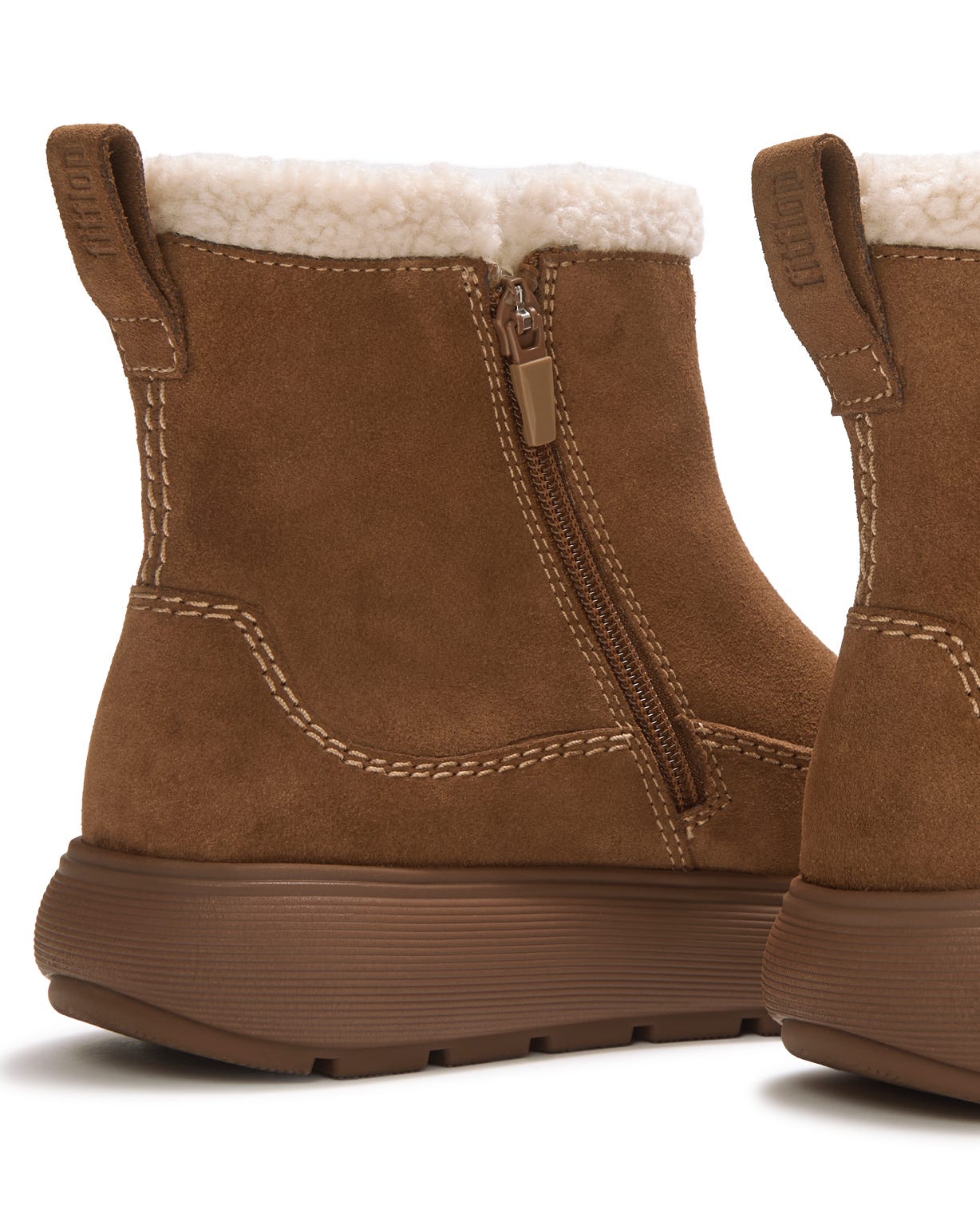 FitFlop IQ-COMFF Suede Relaxed Boots