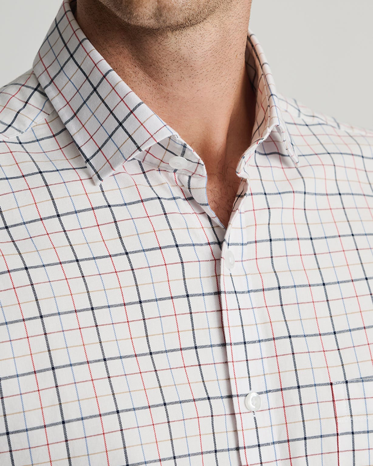 Brook Taverner Check Cotton Shirt 
