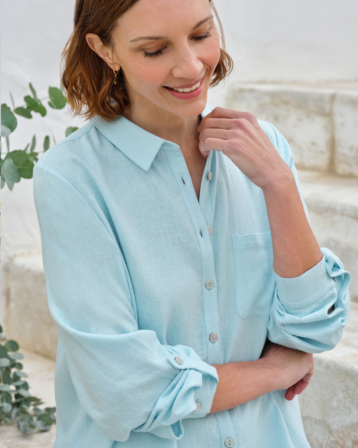 WoolOvers Linen blend Shirt 