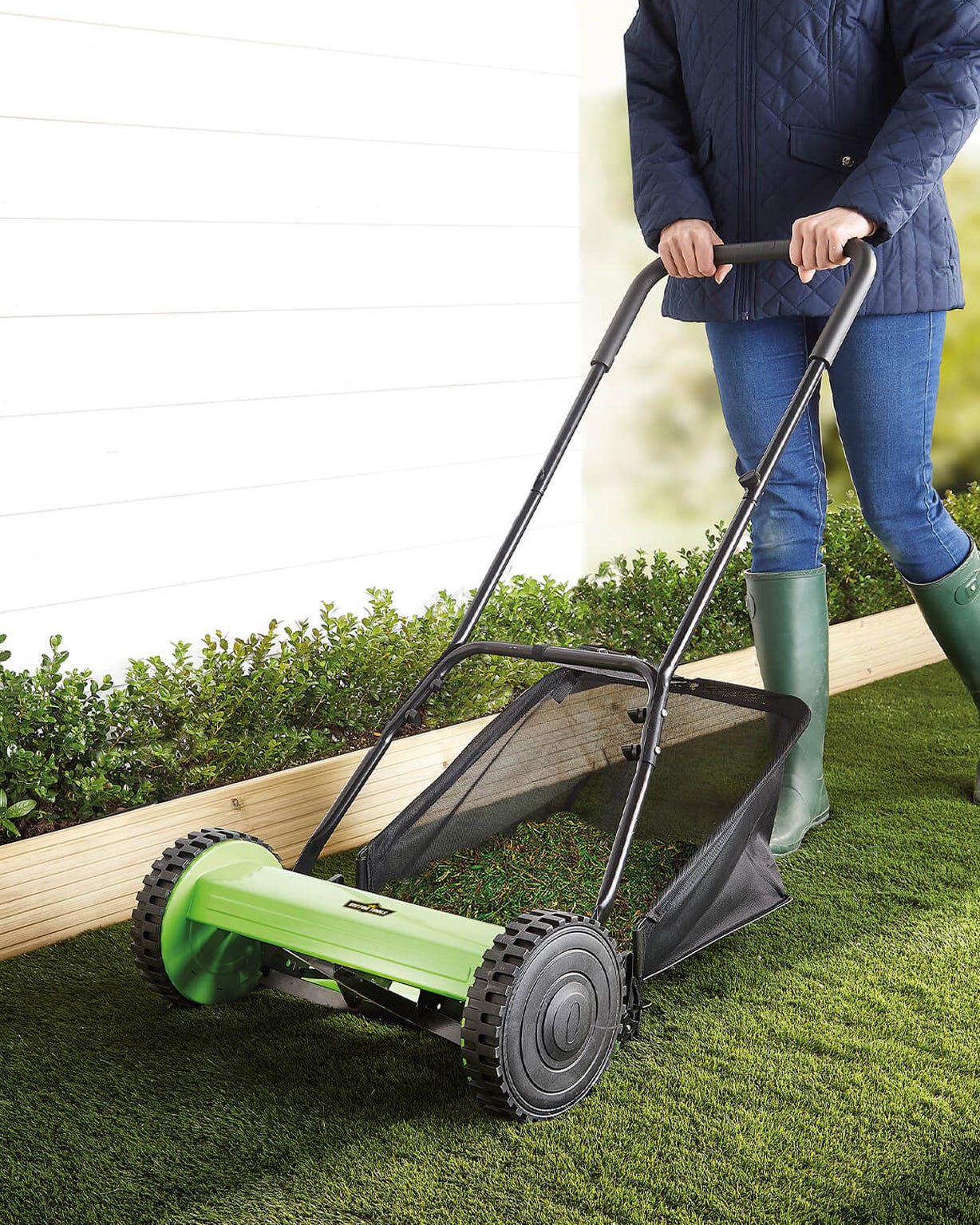 Manual Hand Push Lawn Mower