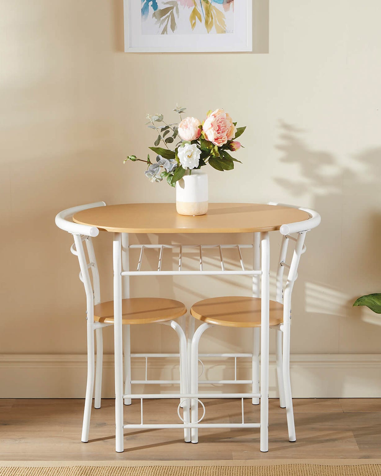3 Piece Compact Dining Set 