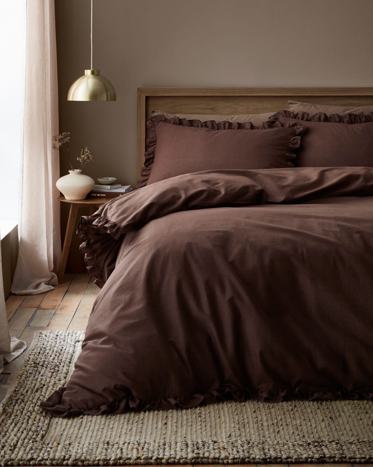 Cassia Frill Duvet Cover Set 