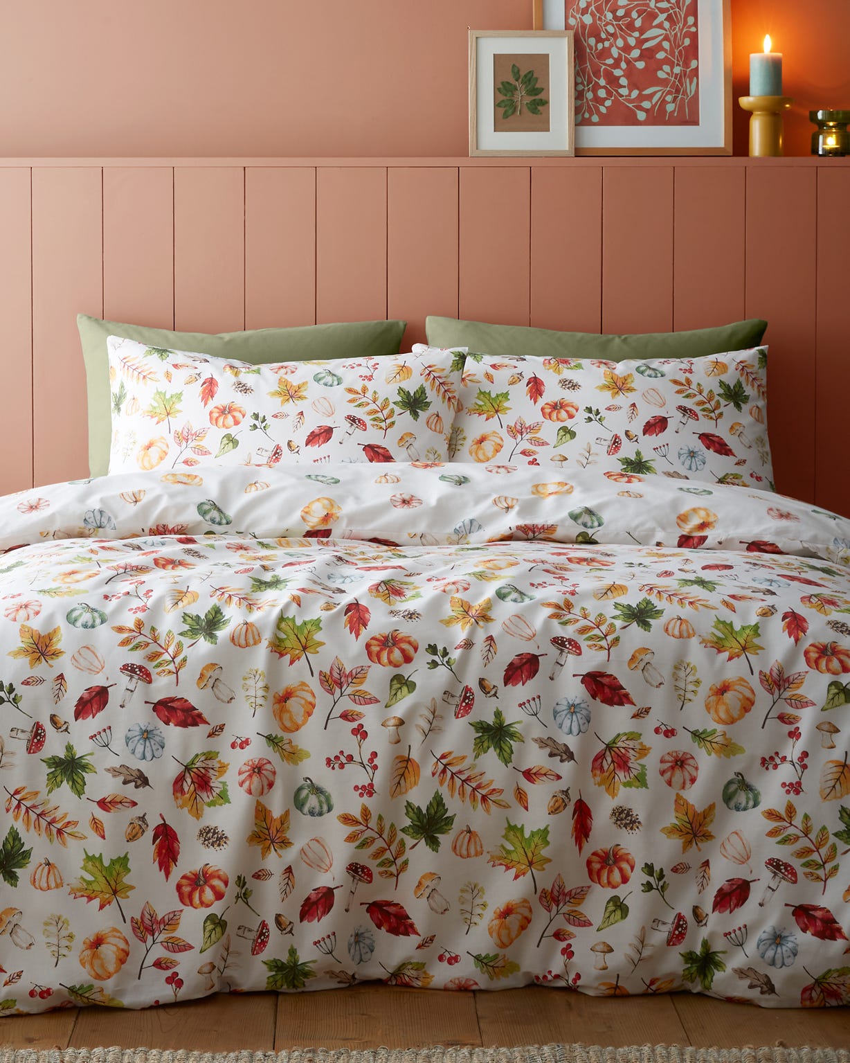 Autumn Pumpkins Bedding Set 