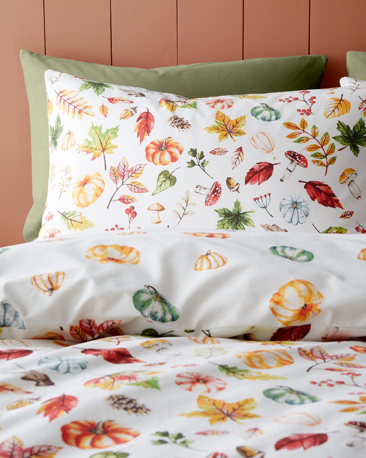 Autumn Pumpkins Bedding Set 