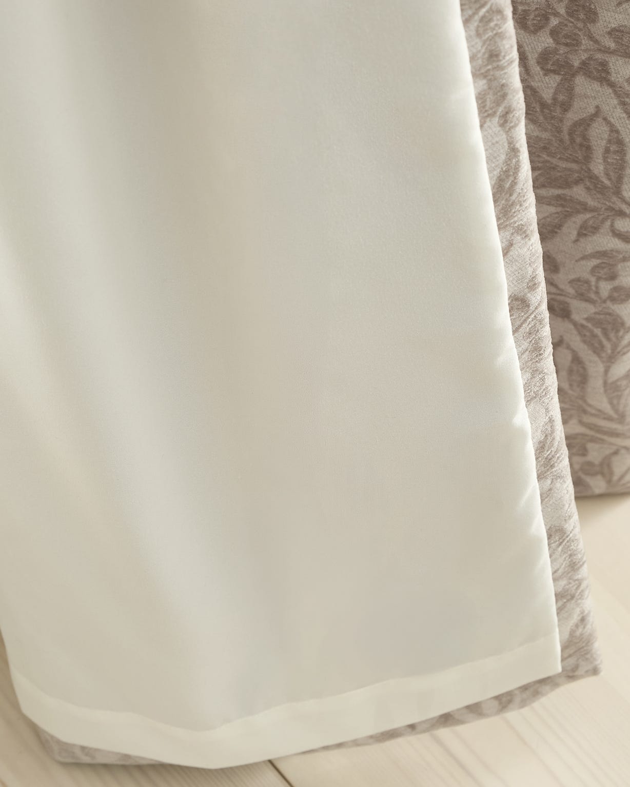 Chenille Leaves Curtains 