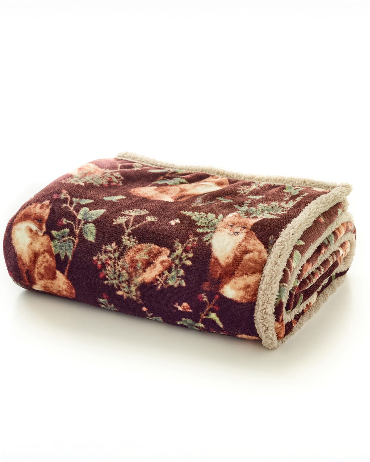 Woodland Wildlife Village Throw 