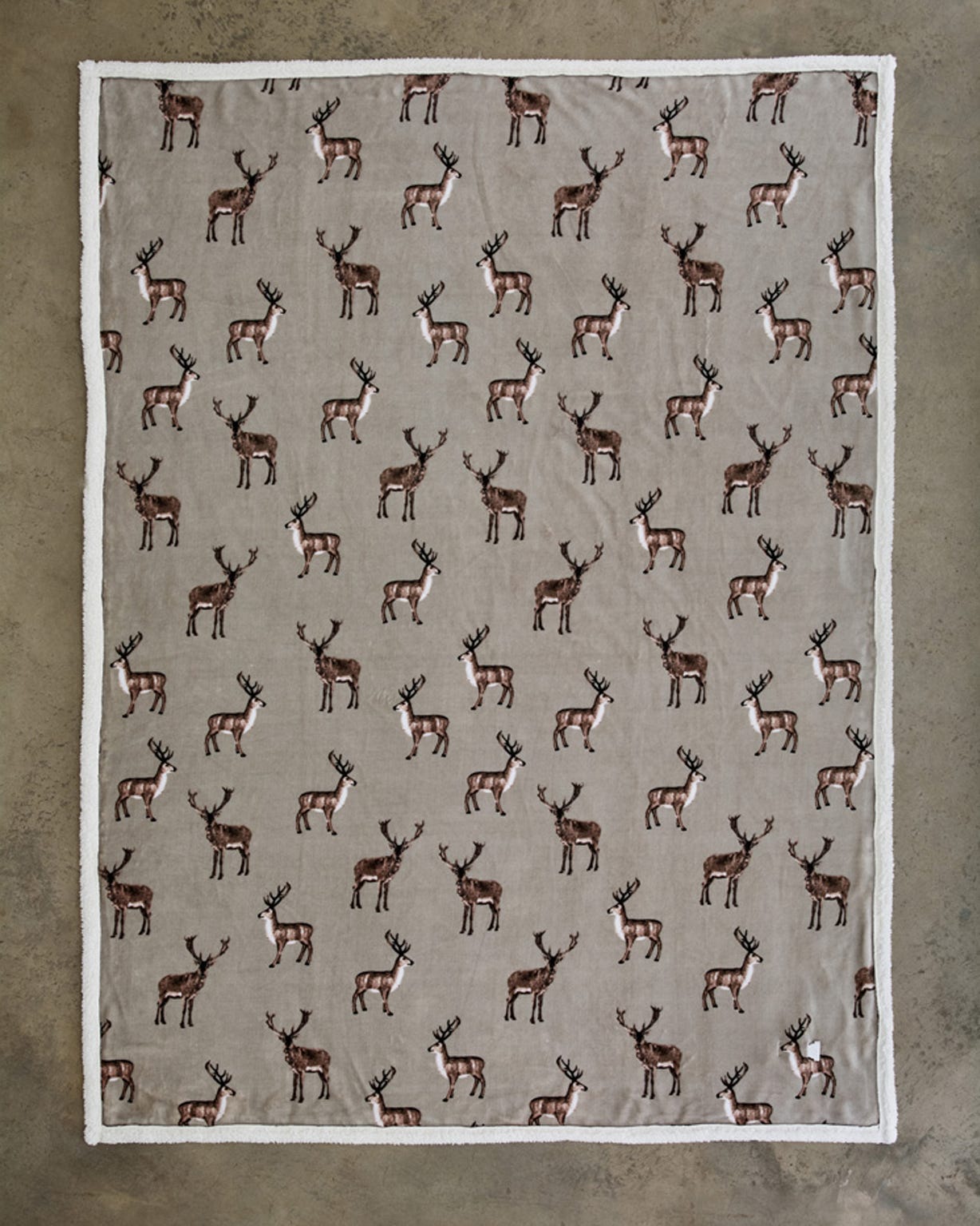 Heated Sherpa Printed Throws 