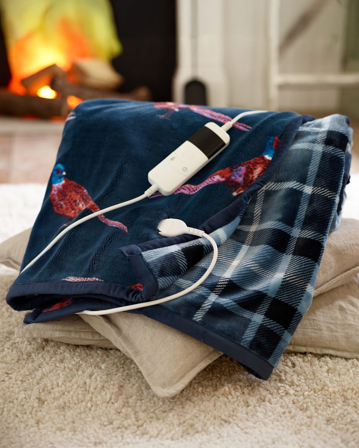Coco Touch Heated Printed Throws 