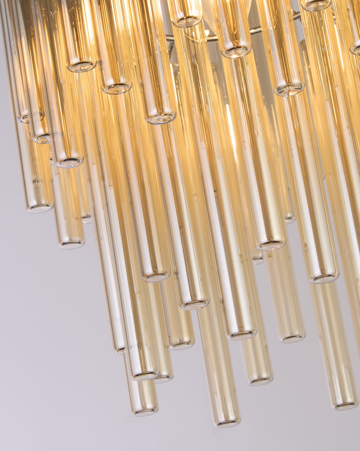 Glass Rods Non Electric Ceiling Shade 