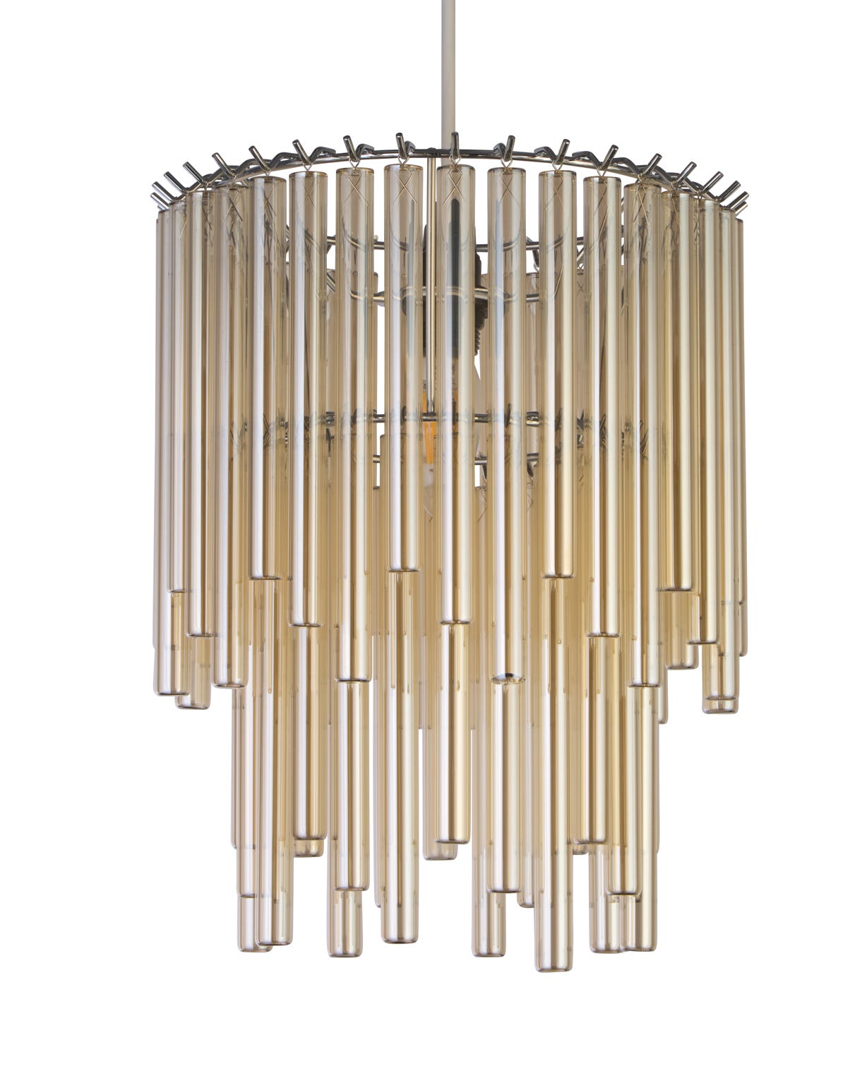 Glass Rods Non Electric Ceiling Shade 