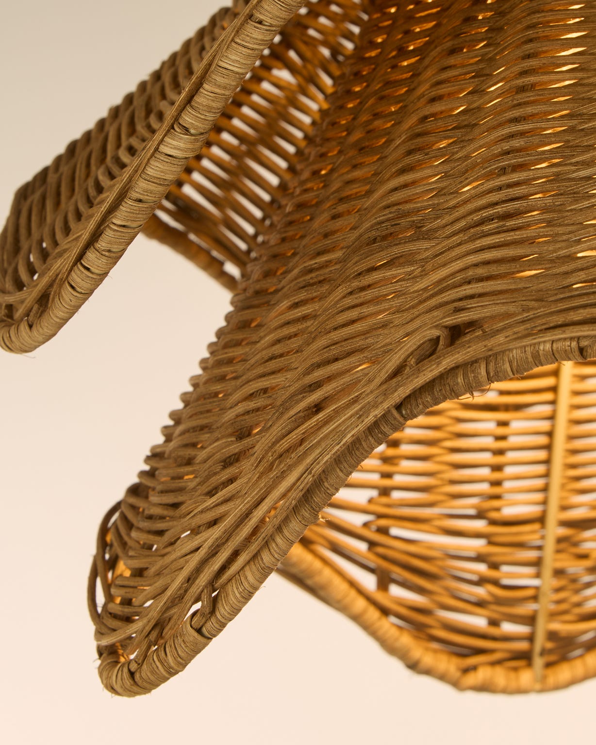 Layered Rattan Easy-Fit Shade 