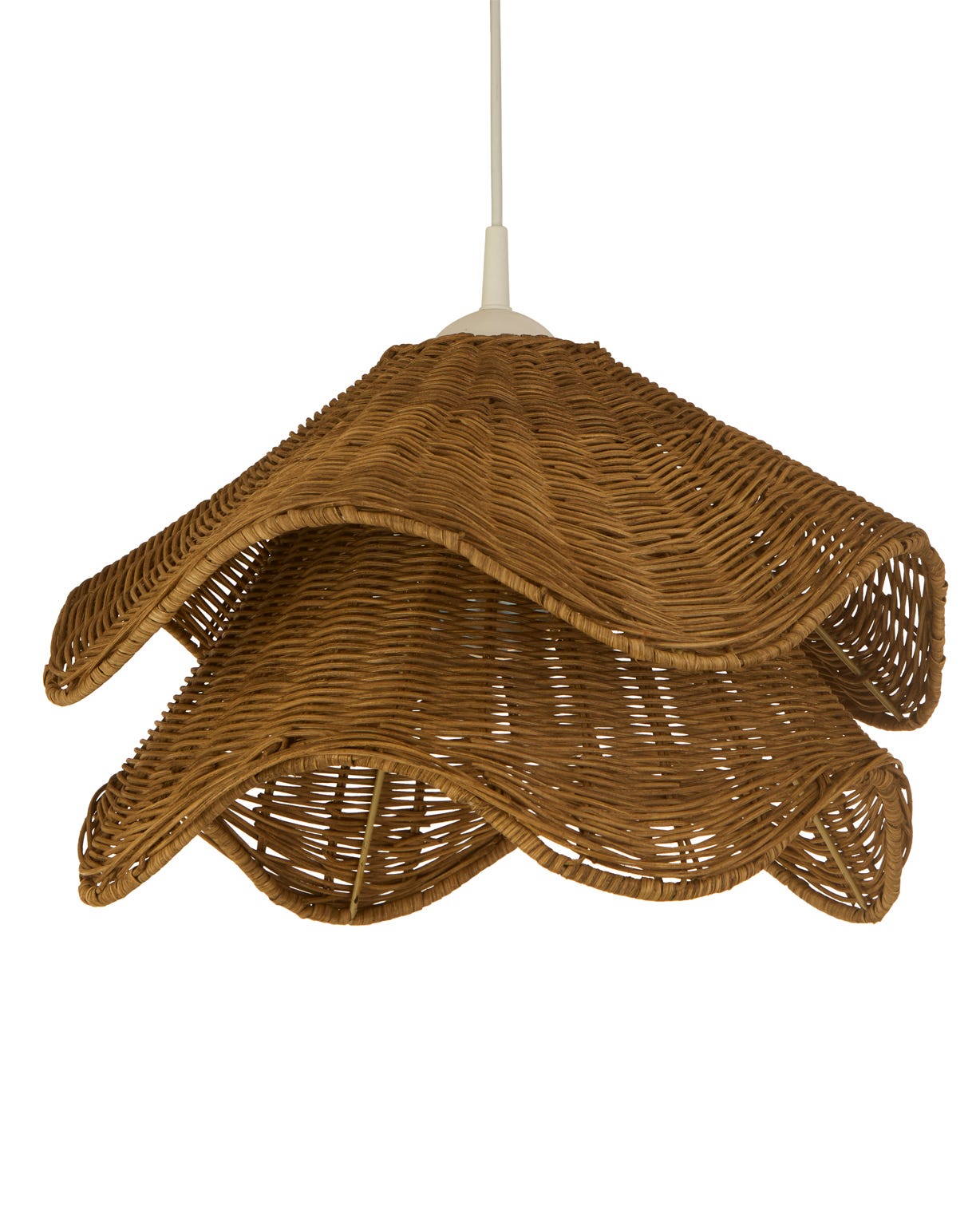 Layered Rattan Easy-Fit Shade 