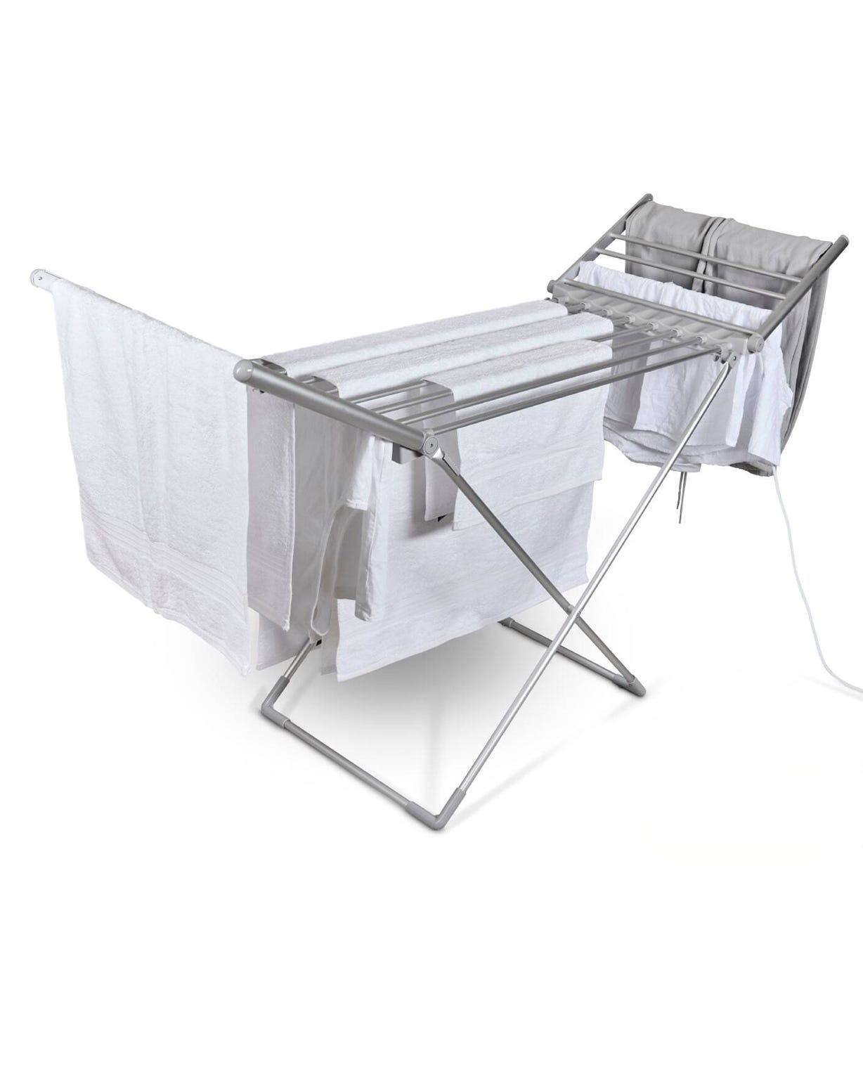 Tower Heated Winged Clothes Airer with Thermal Cover 