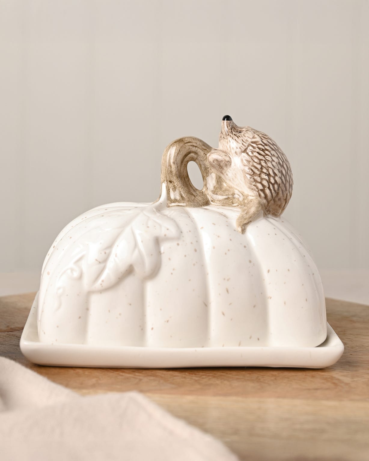 Country Living Hedgehog Butter Dish 