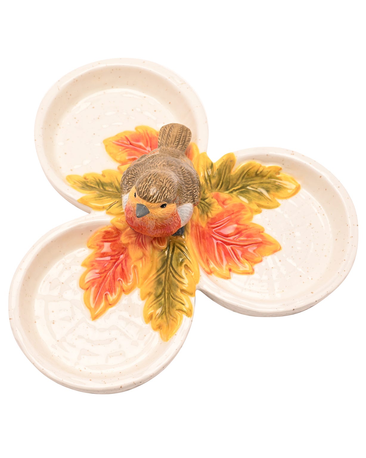 Country Living Robin Triple Dish Serving Tray 
