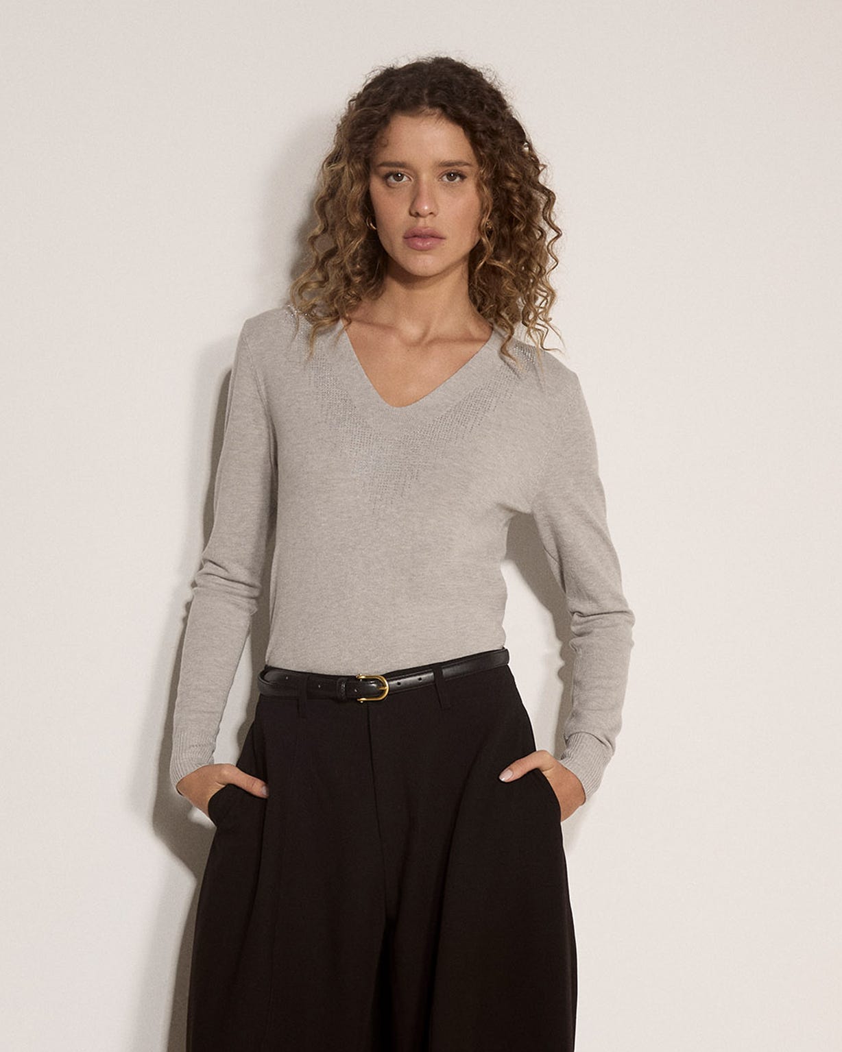 Apricot Diamante Detail Jumper 
