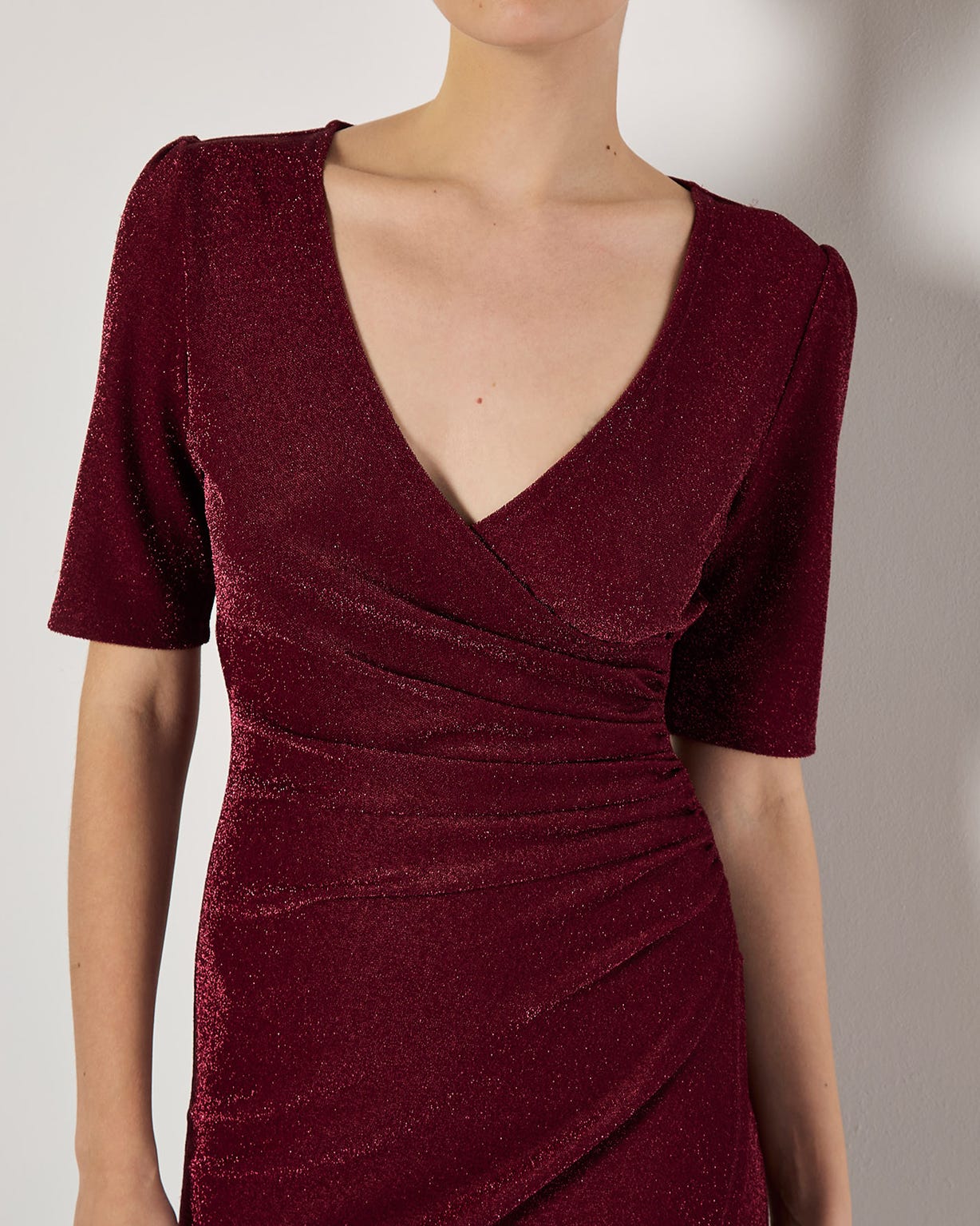 Apricot Sparkle Dress 