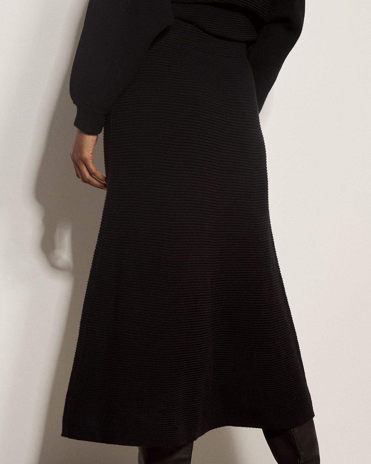 Apricot Maxi Skirt 