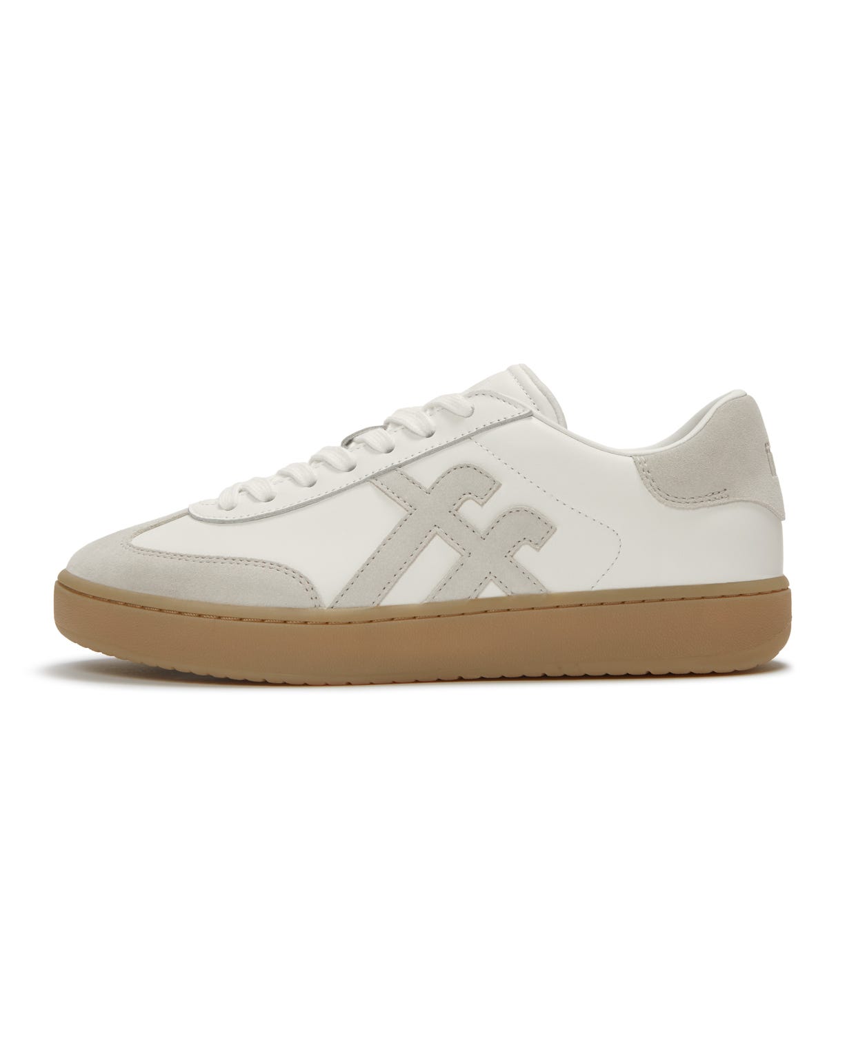 FitFlop Dash T-Toe Leather/Suede Sneaker 
