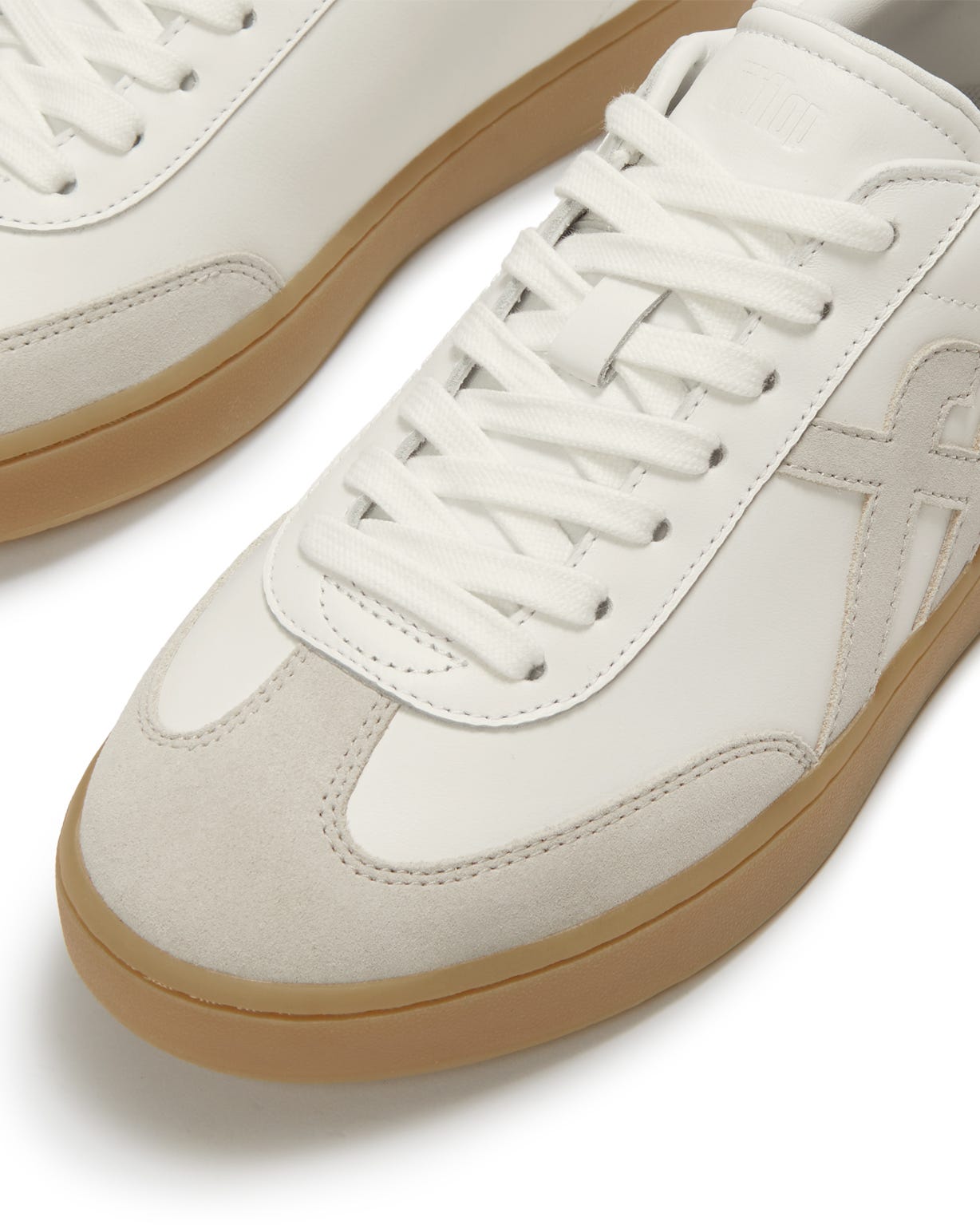 FitFlop Dash T-Toe Leather/Suede Sneaker 