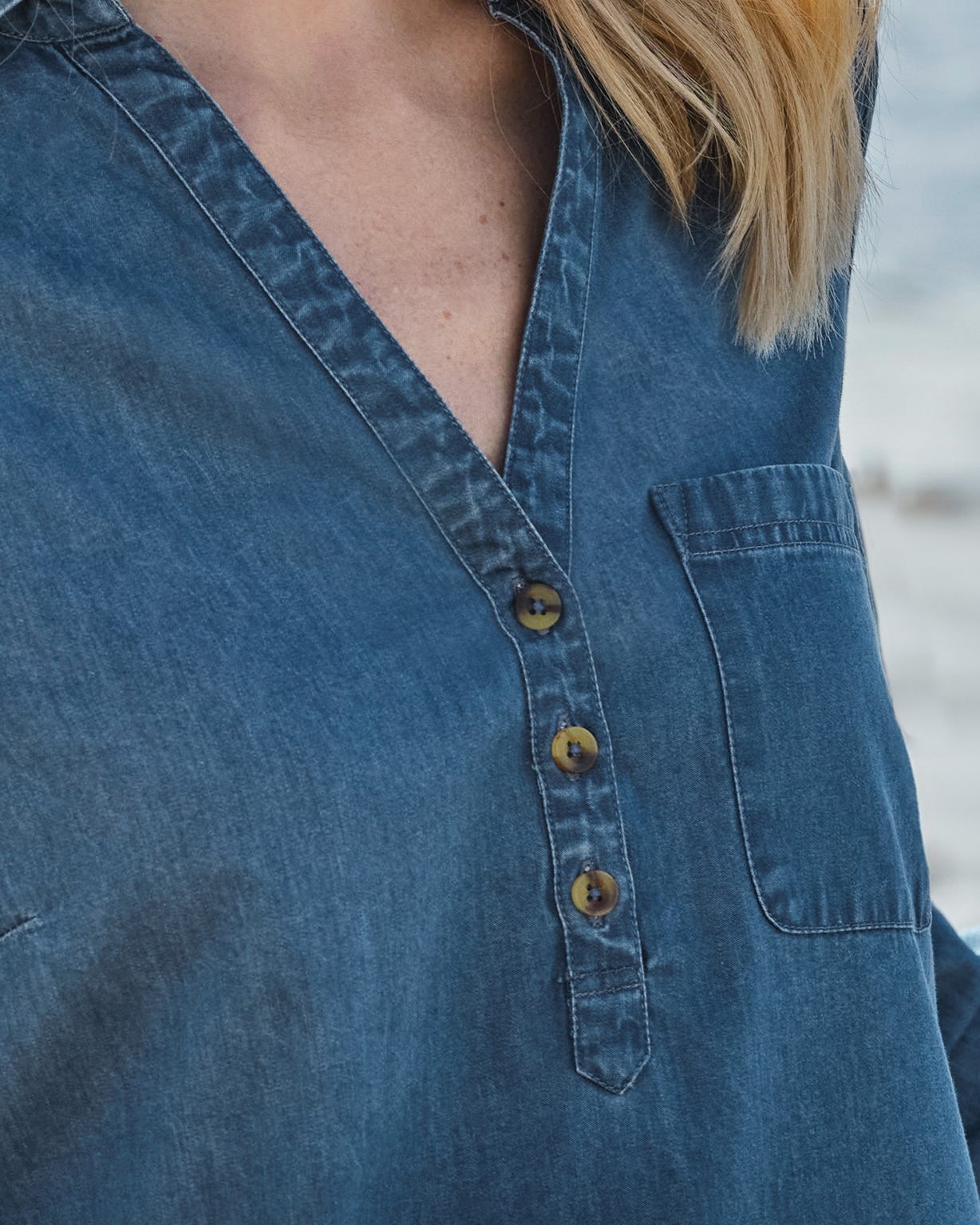 WoolOvers Denim Tunic 