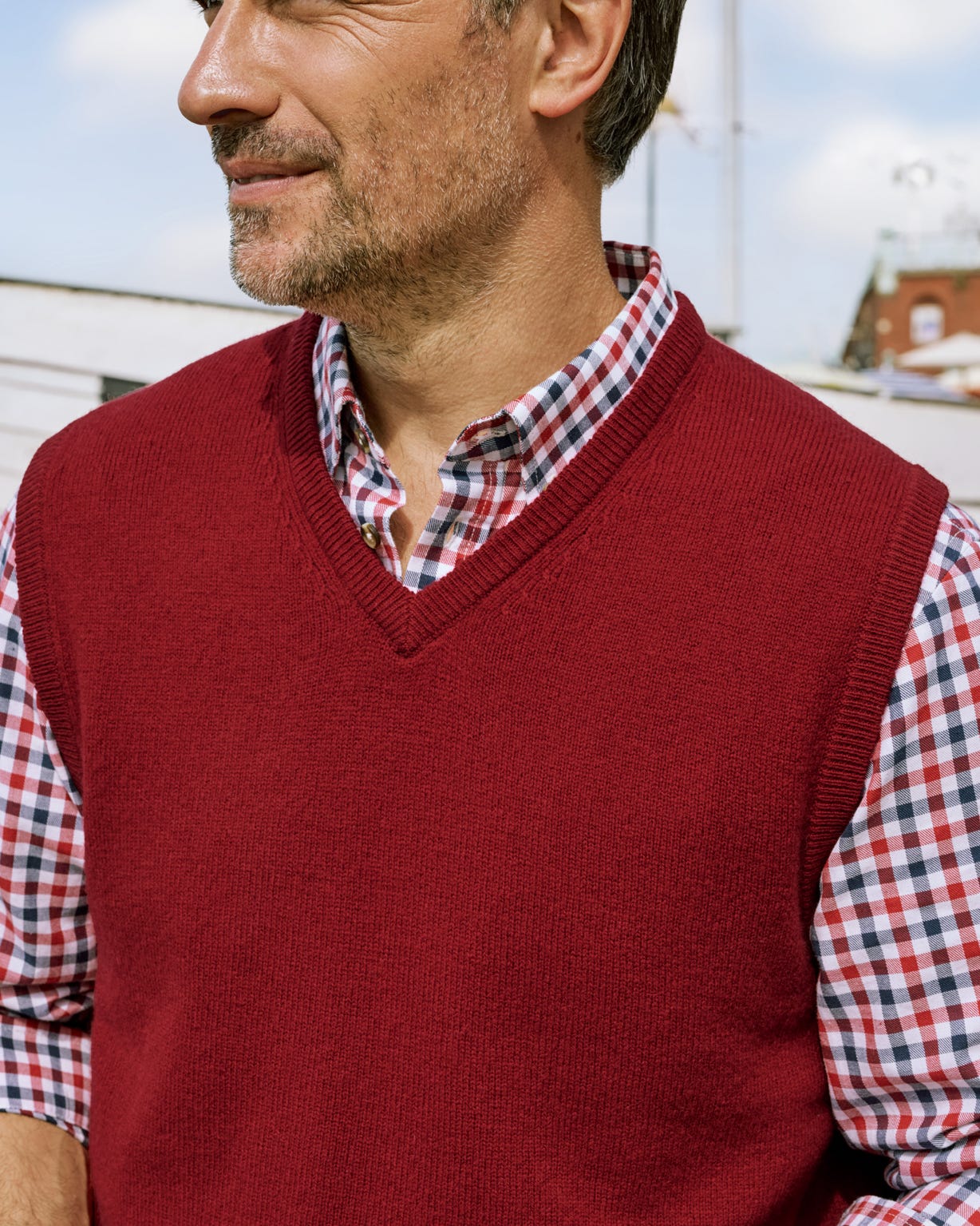 WoolOvers V-Neck Vest 