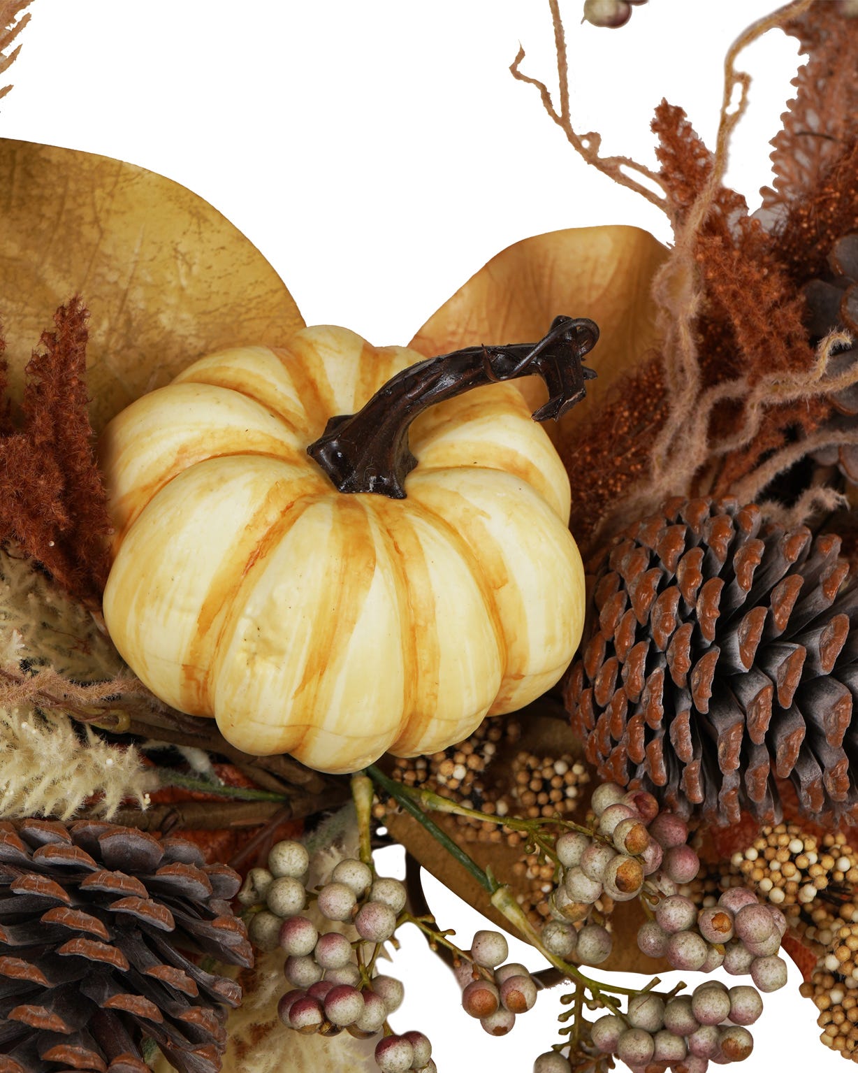Country Living Neutral Autumn Wreath 