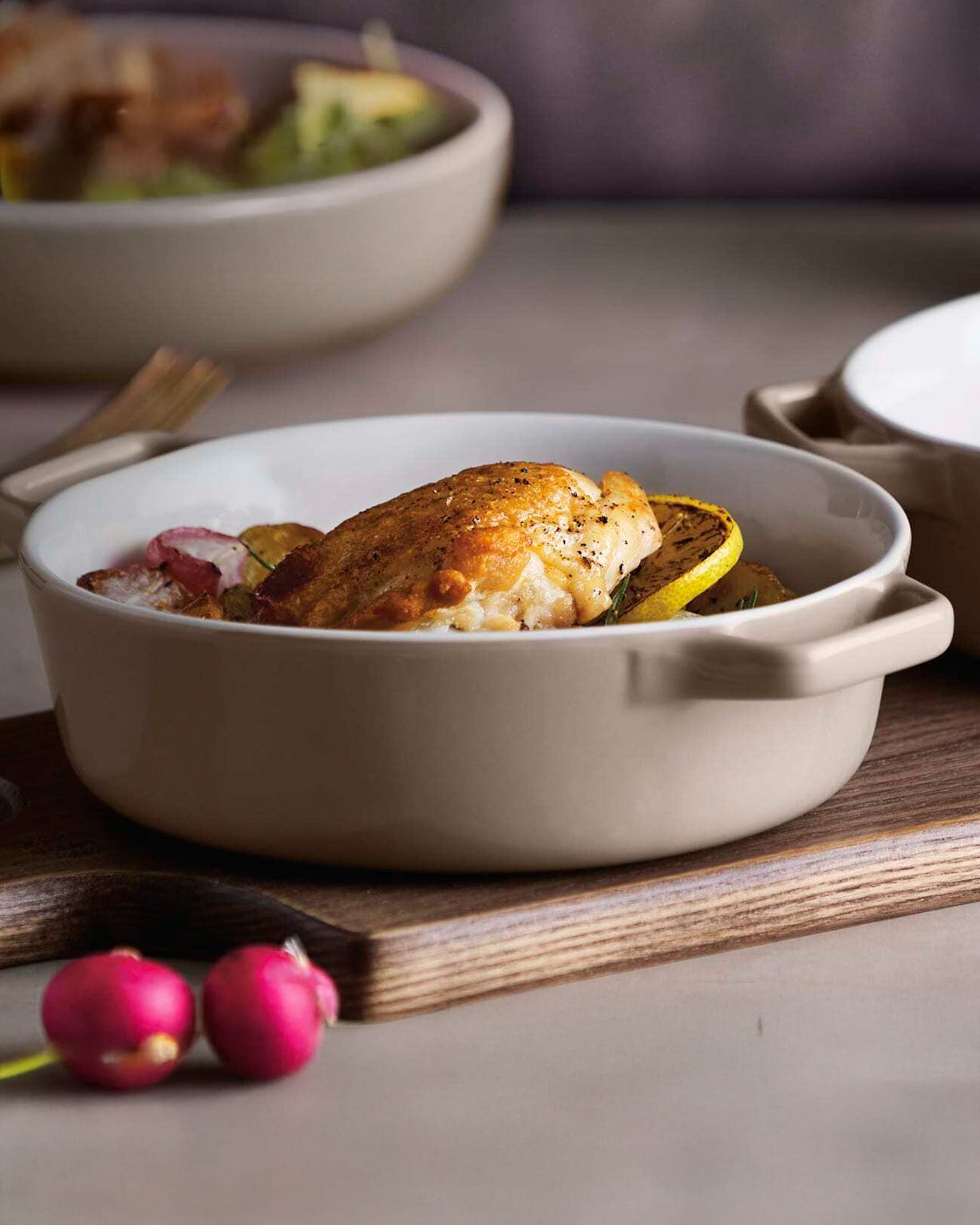 Damart Barbary & Oak Nattura Round Baking Dish