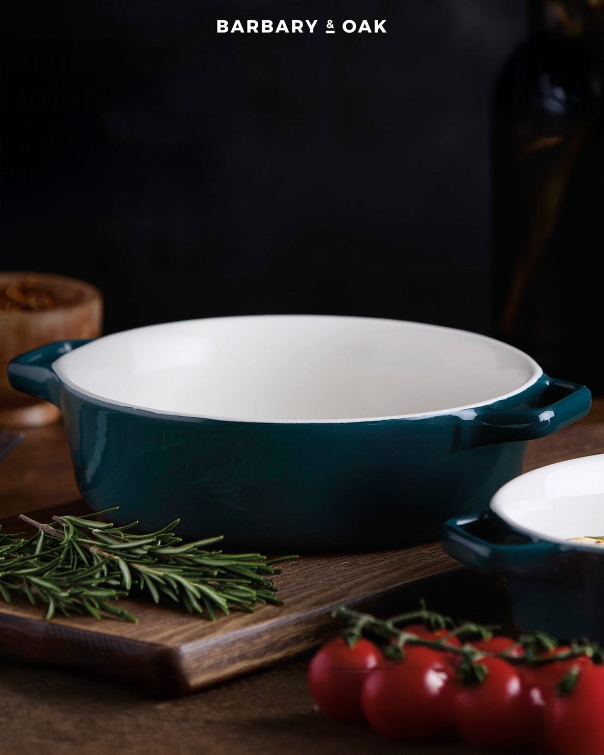 Damart Barbary & Oak Nattura Round Baking Dish