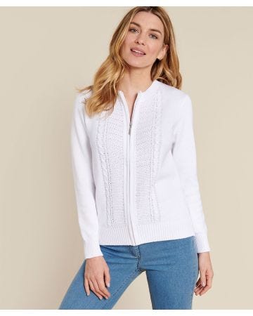 Zip Cardigan