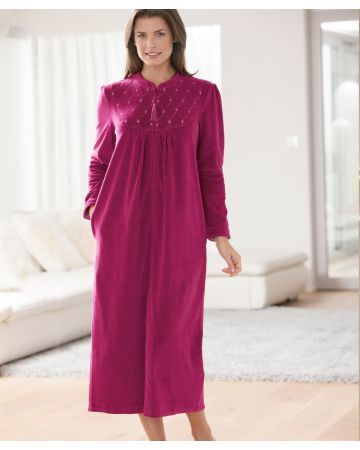 Embroidered Dressing Gown