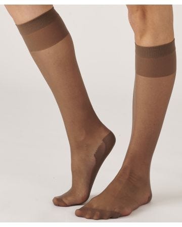 Pack of 4 Sheer Knee High
