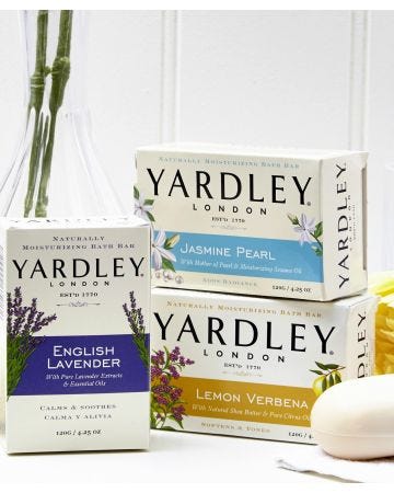 Set of 3 Yardley Soaps