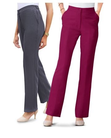 Pack of 2 Tailored Trousers