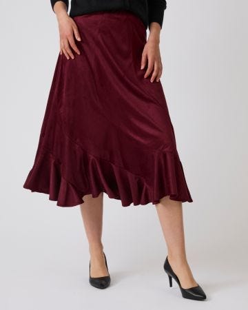 Suedette Skirt