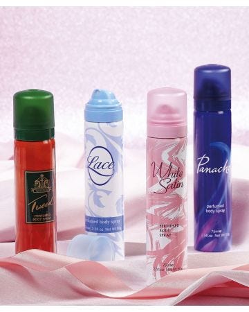 Set of 4 Body Sprays