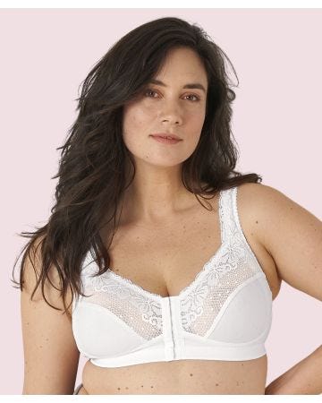 Cotton Front-fastening Bra